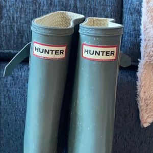 Hunter rain boots